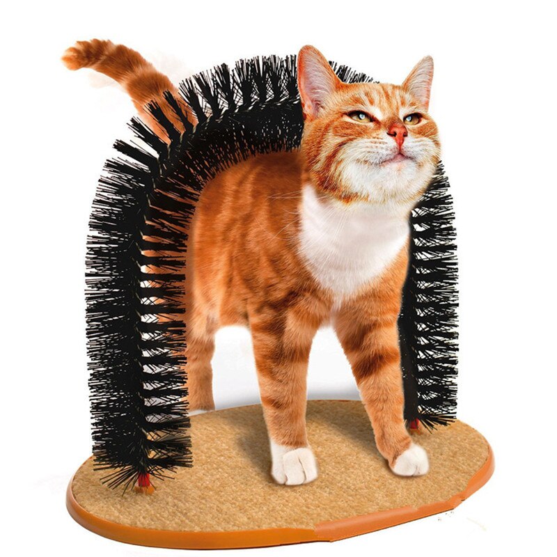 RASCADOR Y MASAJEADOR DE GATOS